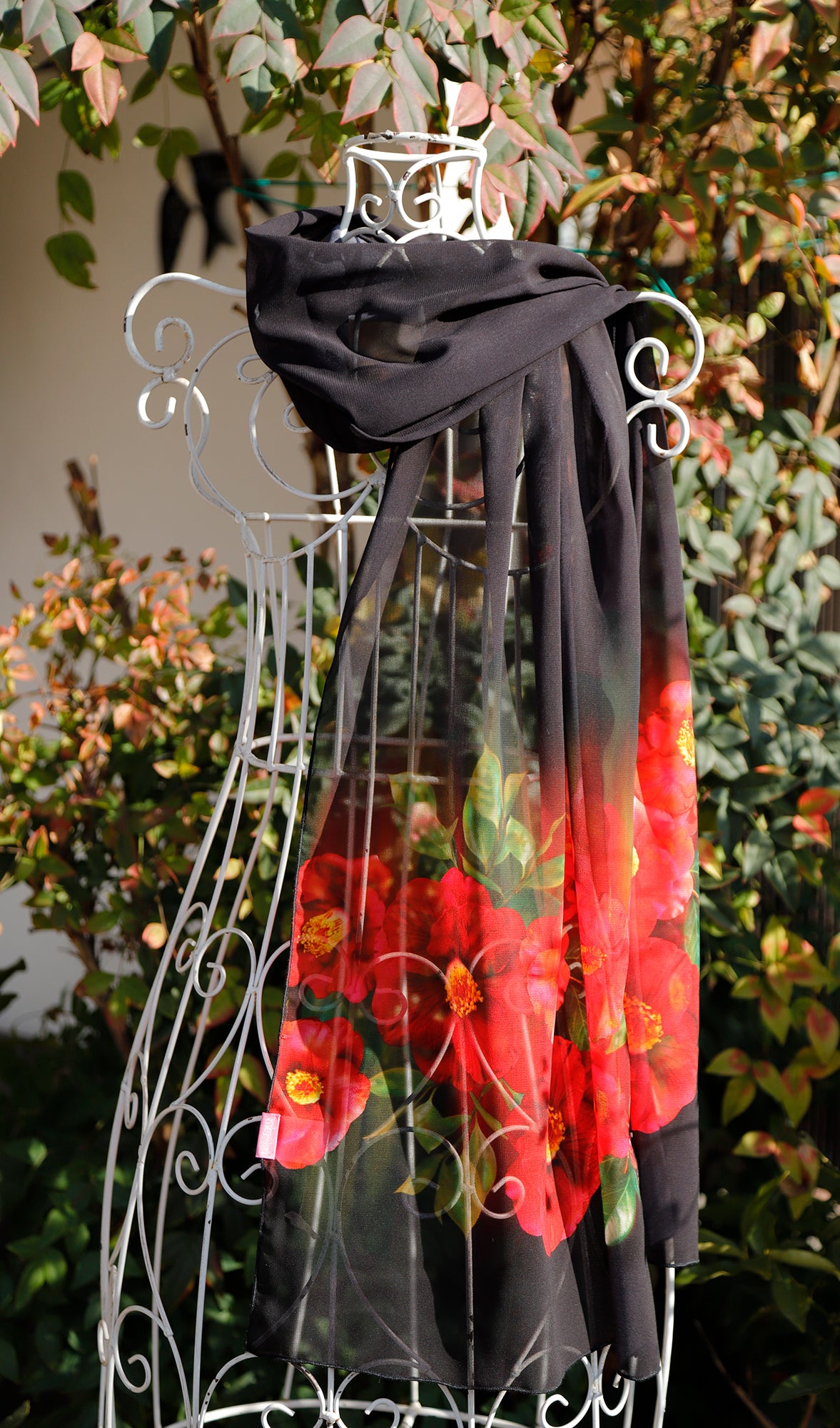 SCIARPA GEORGETTE CAMELIE