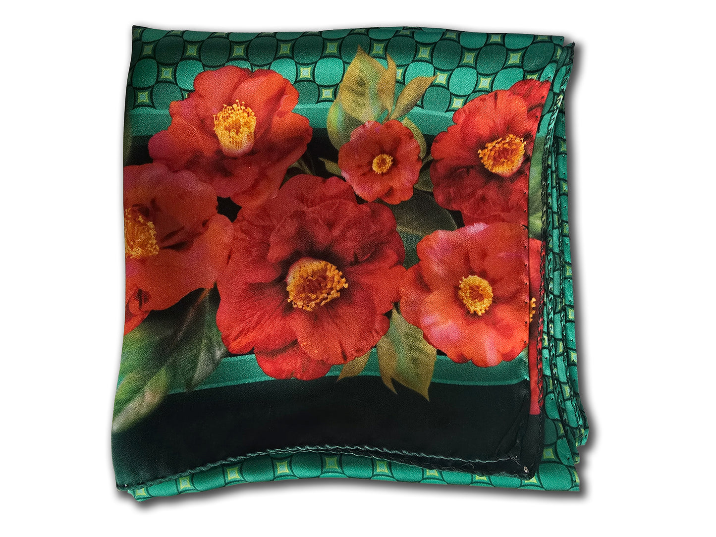 SCIARPA PURA SETA CAMELIE