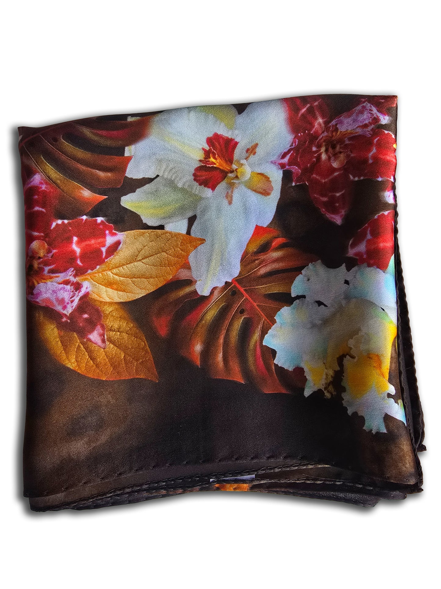 SCIARPA PURA SETA TROPICALE