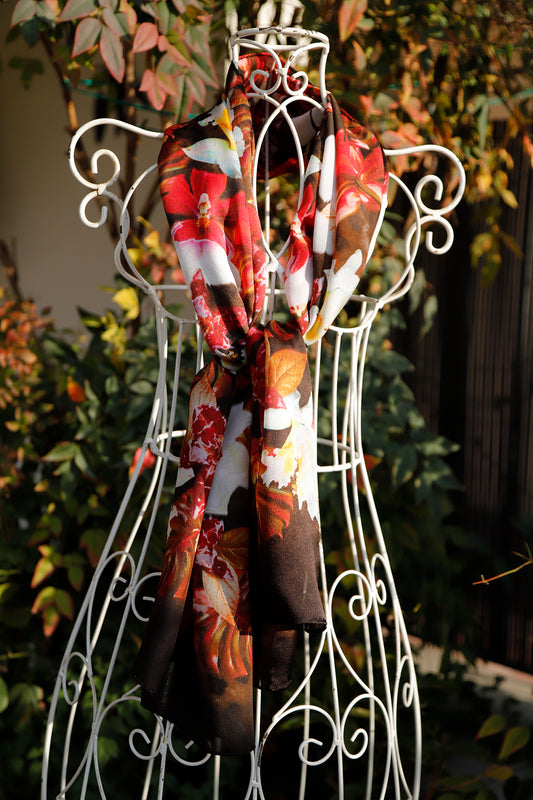 SCIARPA PURA SETA TROPICALE