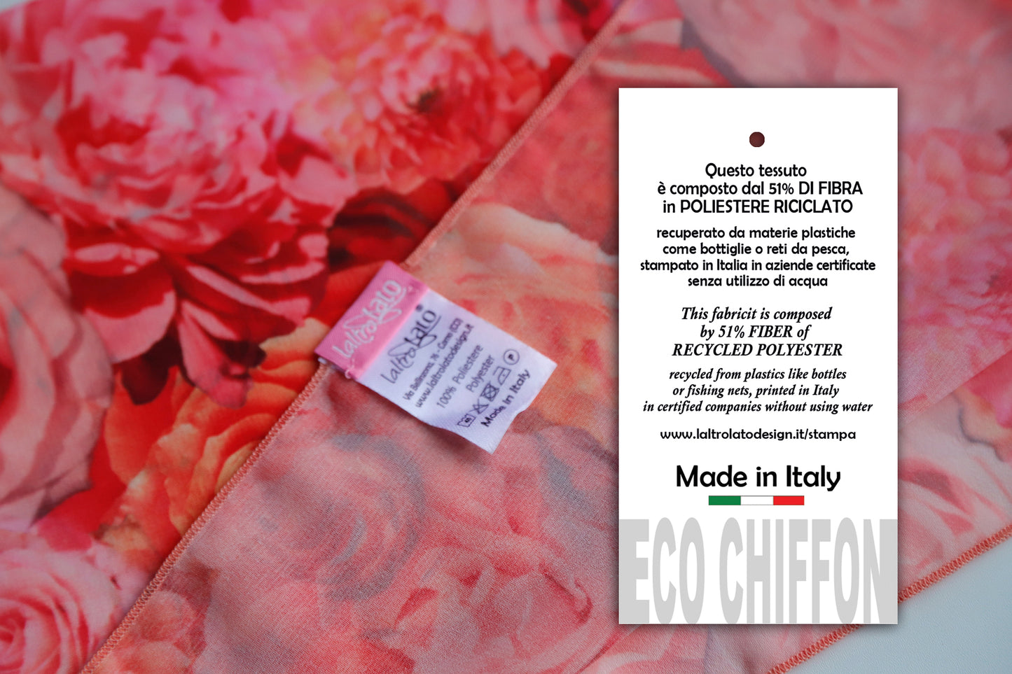 SCIARPE ROSE ECO-CHIFFON
