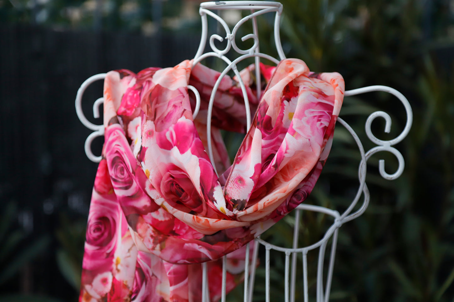 SCIARPE ROSE ECO-CHIFFON