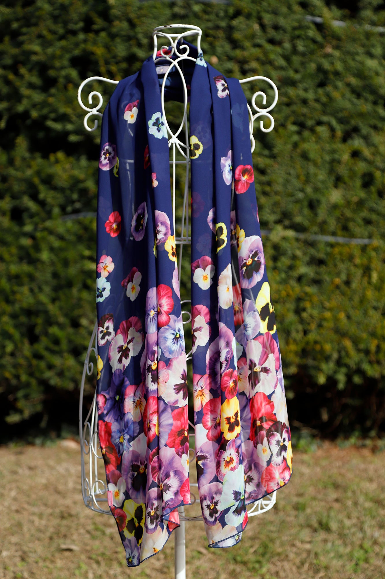SCIARPA CHIFFON  VIOLETTE