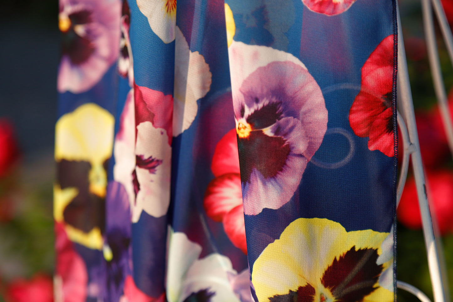 SCIARPA CHIFFON  VIOLETTE