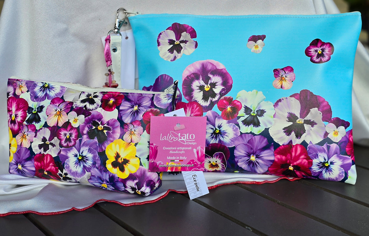 POCHETTE multiuso in ECOPELLE