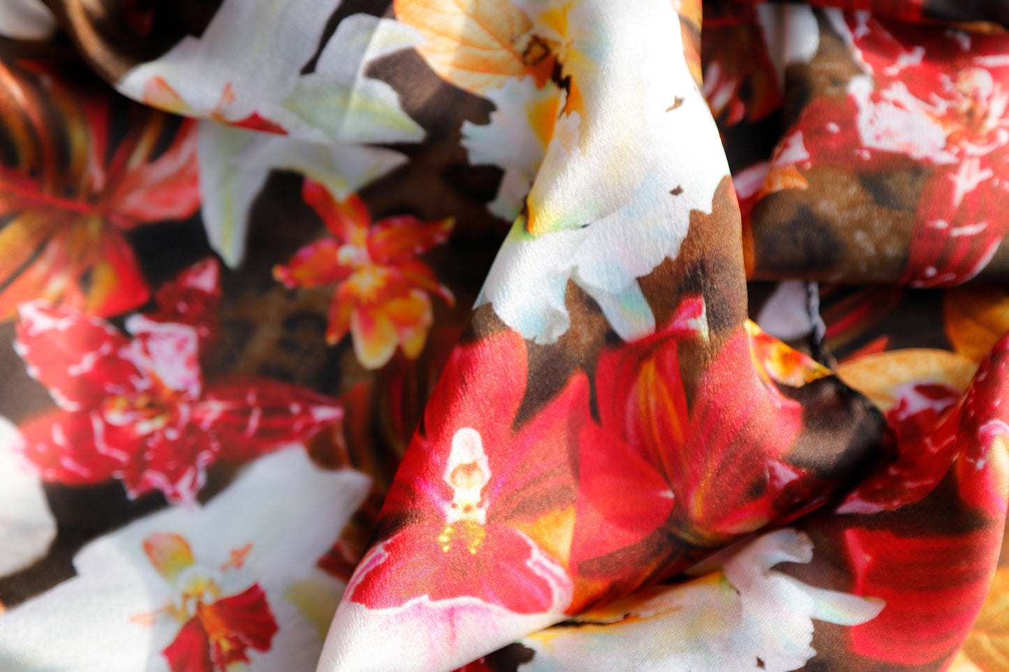 SCIARPA PURA SETA TROPICALE