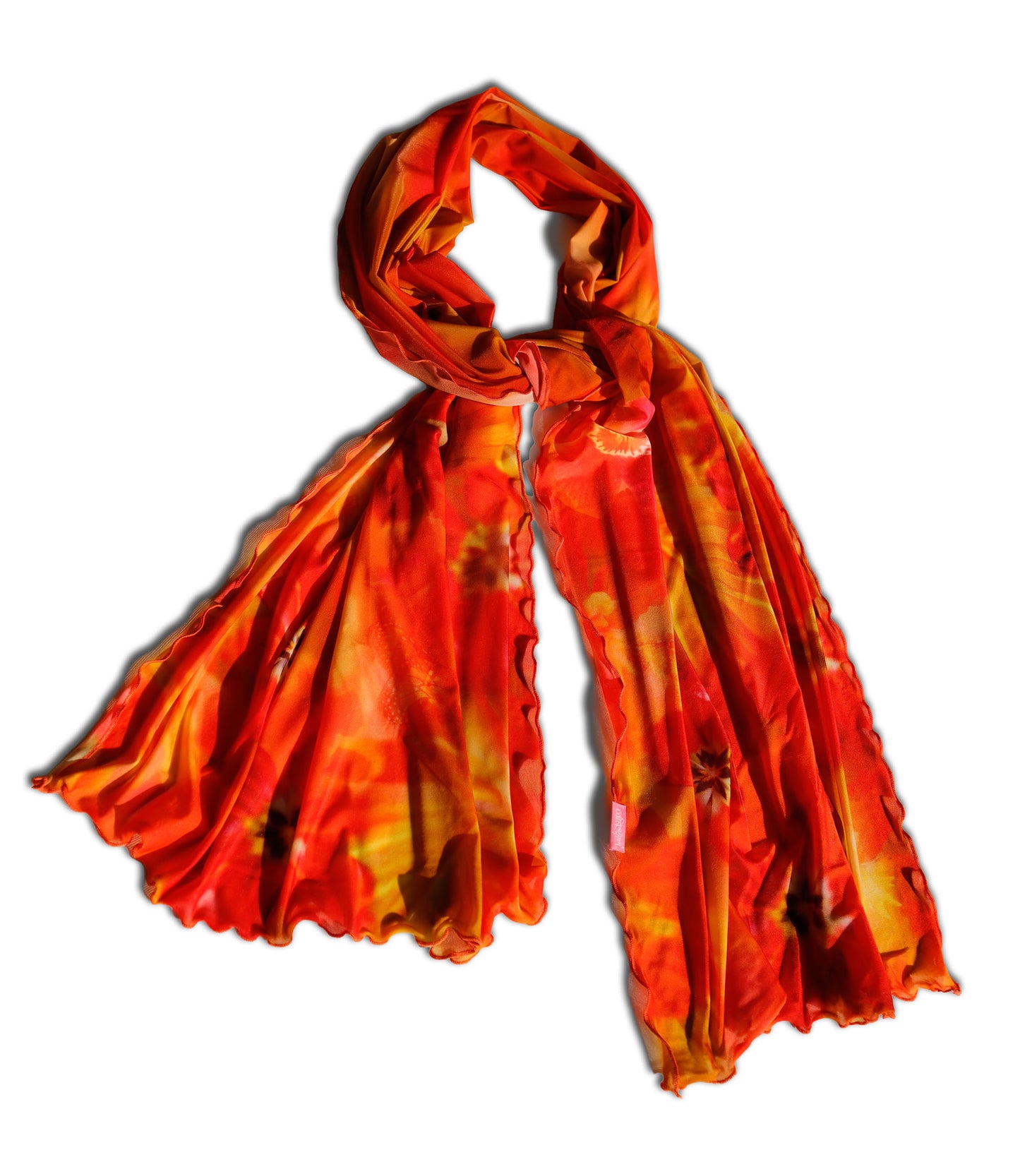 PAREO TULLE ELASTICIZZATO ARANCIONE