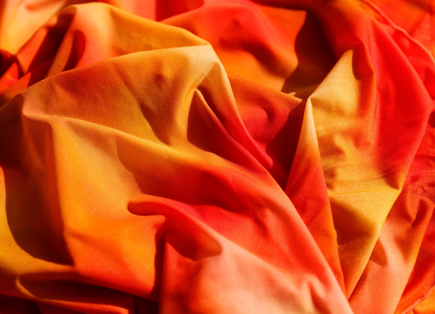 SCIARPA TULLE ELASTICIZZATO ARANCIONE