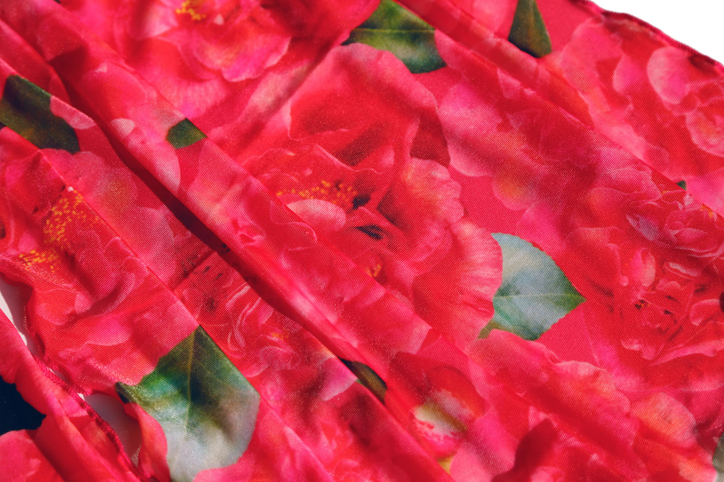 SCIARPA TULLE ELASTICIZZATO CAMELIE