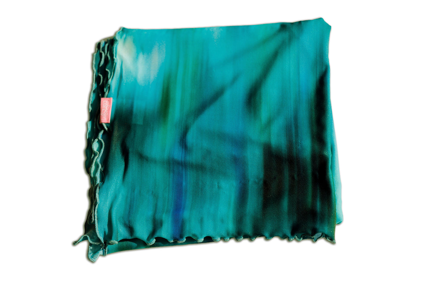 SCIARPA TULLE ELASTICIZZATO EFFETTO CHINEE