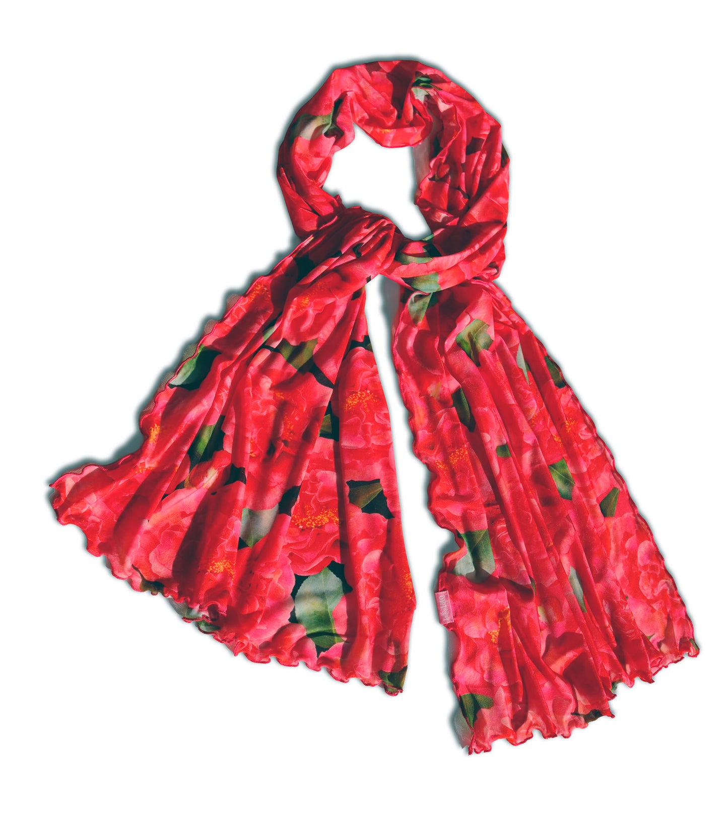 SCIARPA TULLE ELASTICIZZATO CAMELIE