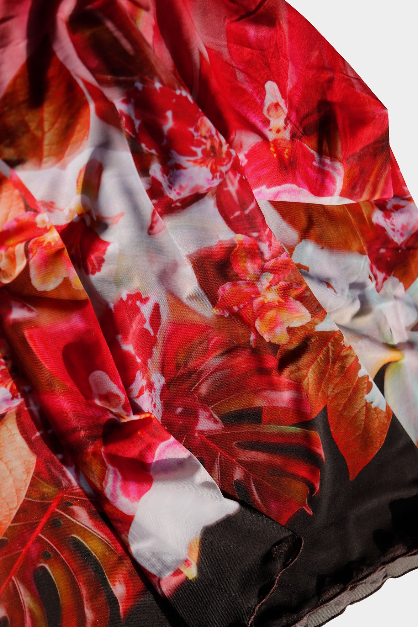 PAREO TULLE ELASTICIZZATO TROPICALE