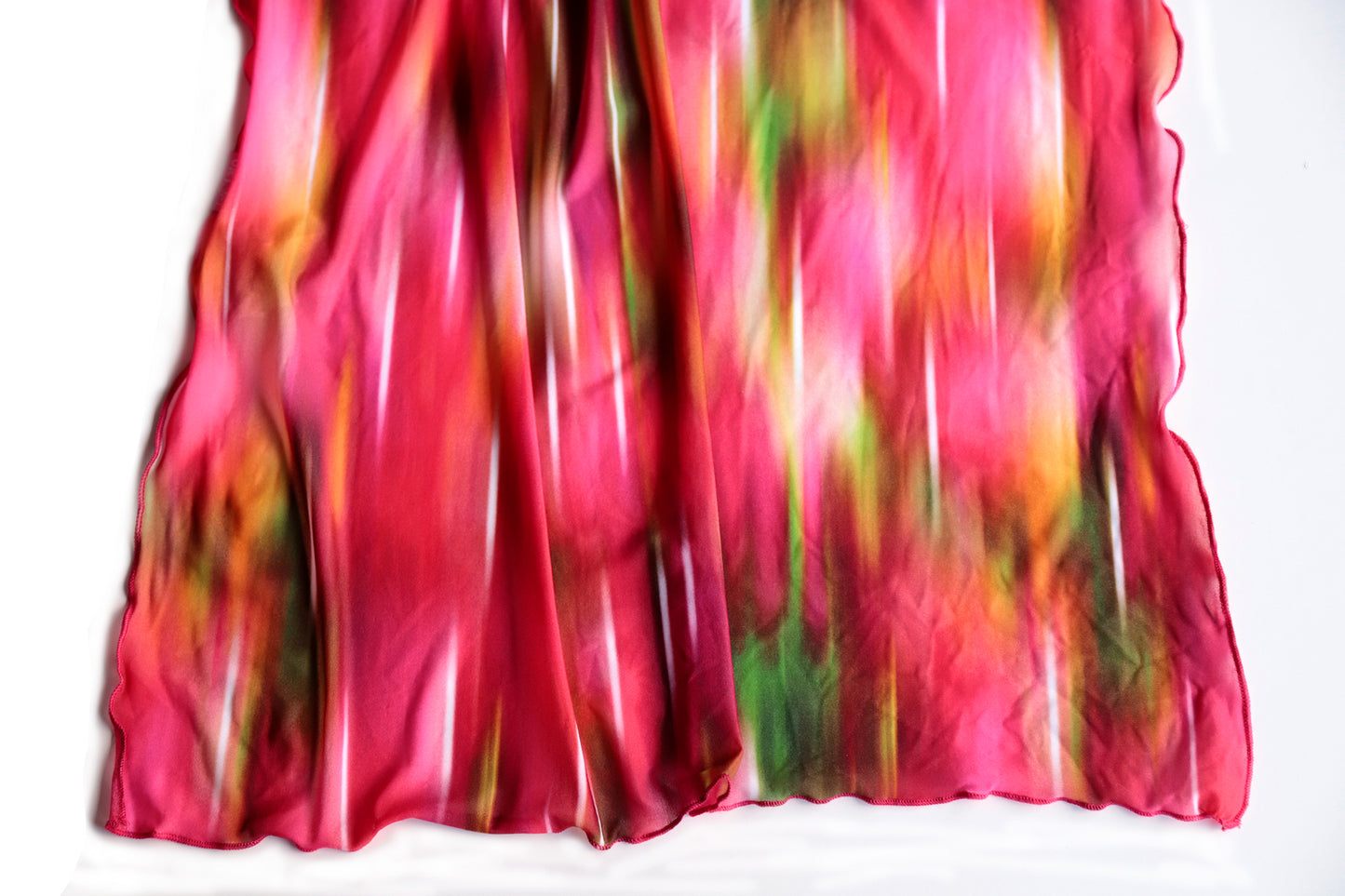 SCIARPA TULLE TULIPANI O RIGHE