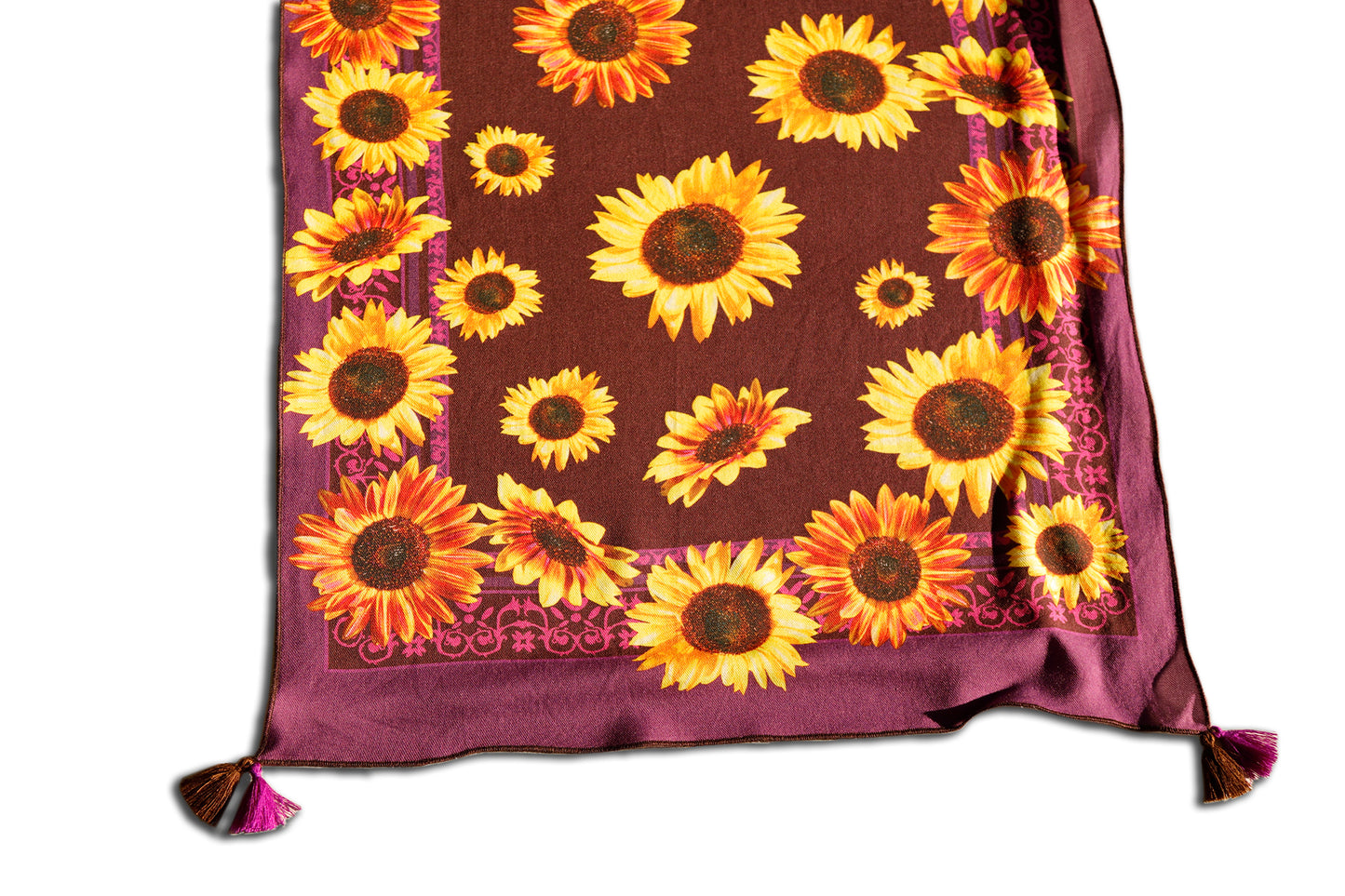 SCIARPE TWILL VISCOSA GIRASOLI